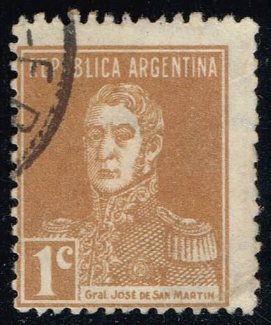 Argentina #341 Jose de San Martin; Used - Click Image to Close