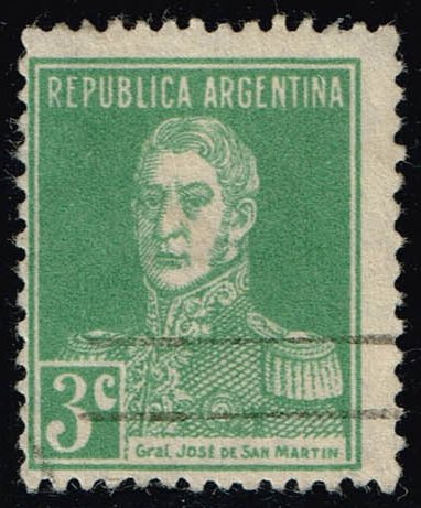 Argentina #343 Jose de San Martin; Used - Click Image to Close
