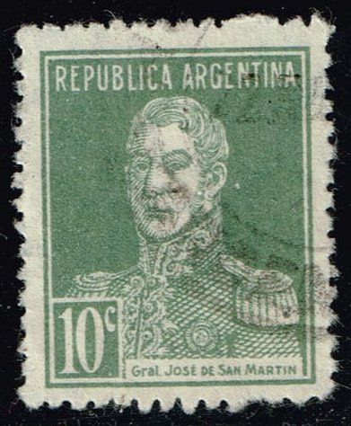 Argentina #346 Jose de San Martin; Used - Click Image to Close