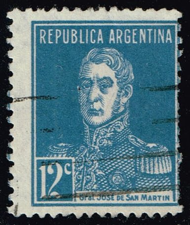 Argentina #347 Jose de San Martin; Used - Click Image to Close