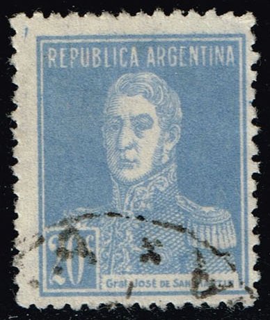 Argentina #348 Jose de San Martin; Used - Click Image to Close