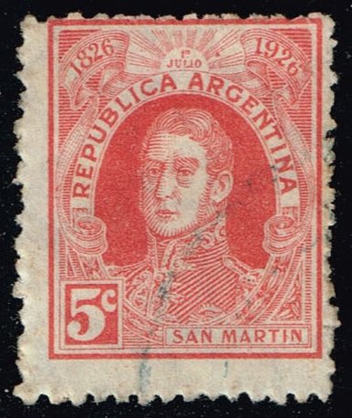 Argentina #359 Jose de San Martin; Used - Click Image to Close