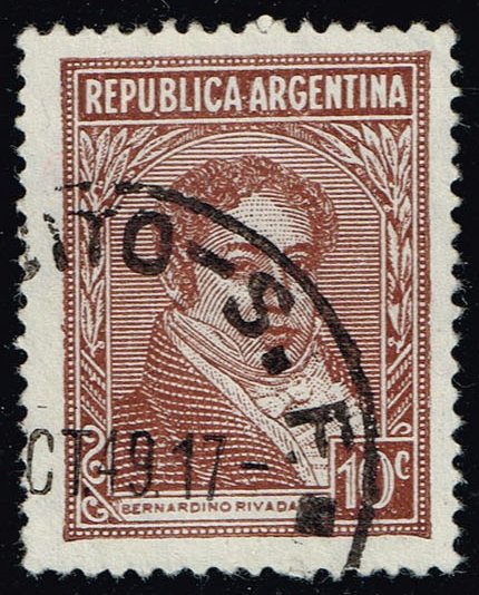 Argentina #431 Bernardino Rivadavia; Used - Click Image to Close