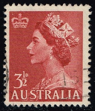 Australia #292 Queen Elizabeth II; Used - Click Image to Close