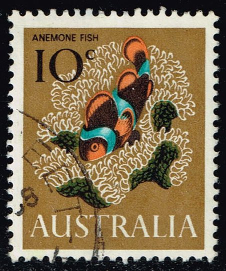 Australia #405 Anemone Fish; Used - Click Image to Close