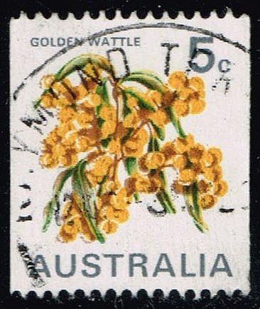 Australia #439C Golden Wattle; Used - Click Image to Close