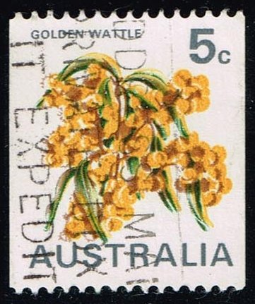 Australia #439C Golden Wattle; Used - Click Image to Close