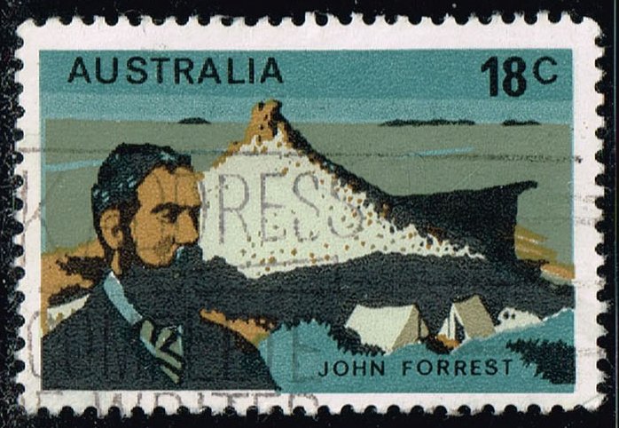 Australia #632 John Forrest; Used - Click Image to Close