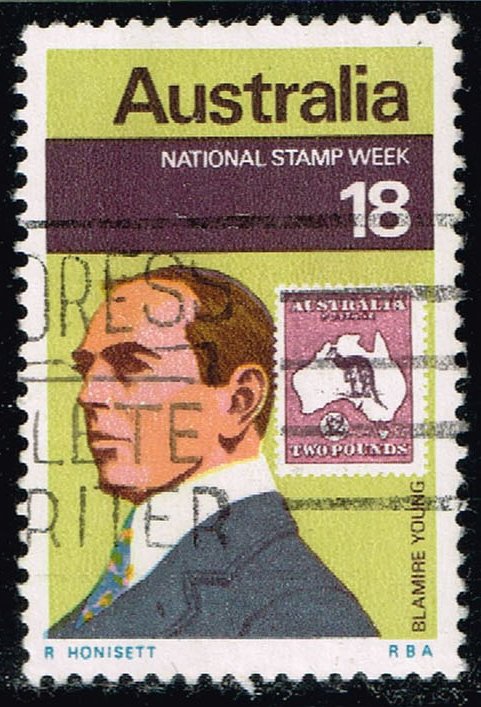 Australia #647 Blamire Young; Used - Click Image to Close