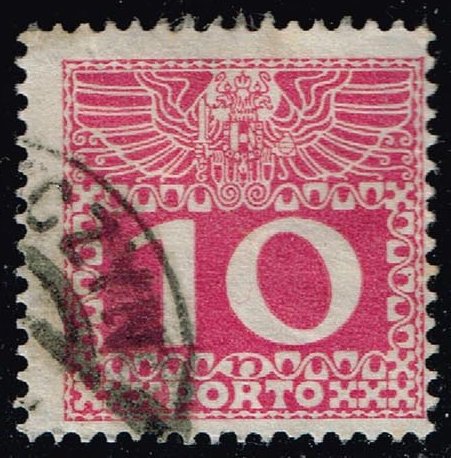 Austria #J38 Postage Due; Used - Click Image to Close
