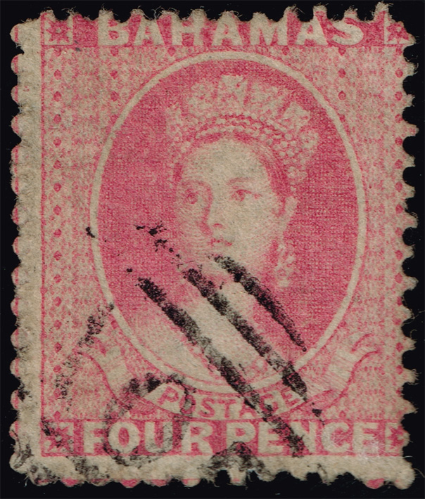Bahamas #9 Queen Victoria; Used - Click Image to Close