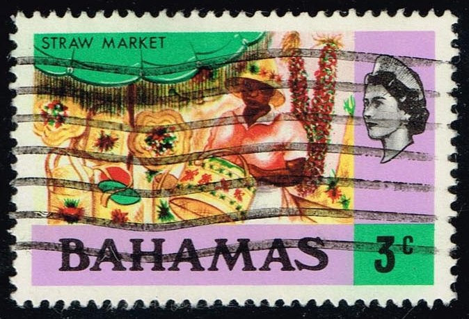 Bahamas #315 Straw Market; Used - Click Image to Close