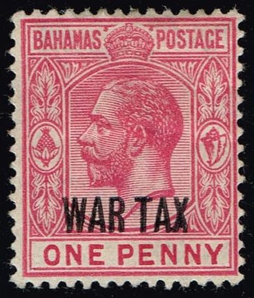 Bahamas #MR7 King George V; Unused - Click Image to Close