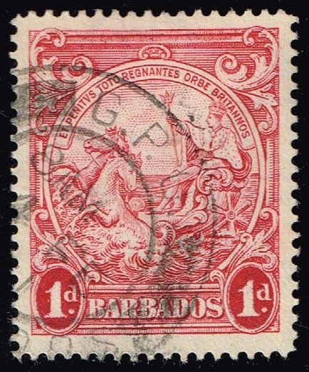 Barbados #194 Seal of the Colony; Used - Click Image to Close