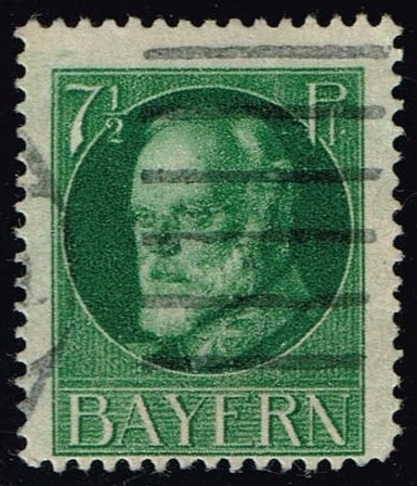 Germany-Bavaria #99 King Ludwig III; Used - Click Image to Close