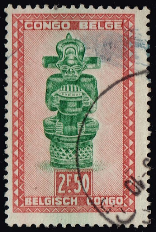 Belgian Congo #246 Tshimanyi Idol; Used - Click Image to Close