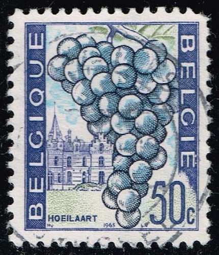 Belgium #641 Grapes; Used - Click Image to Close