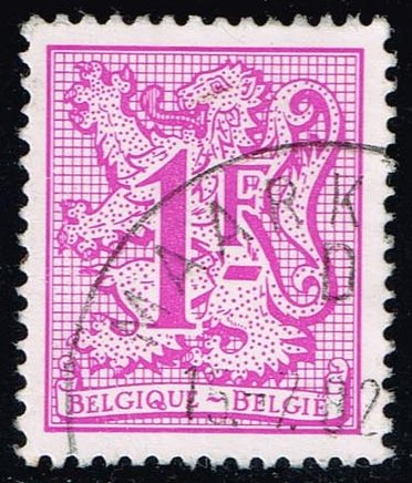 Belgium #968 Heraldic Lion; Used - Click Image to Close