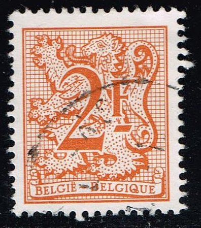Belgium #970 Heraldic Lion; Used - Click Image to Close