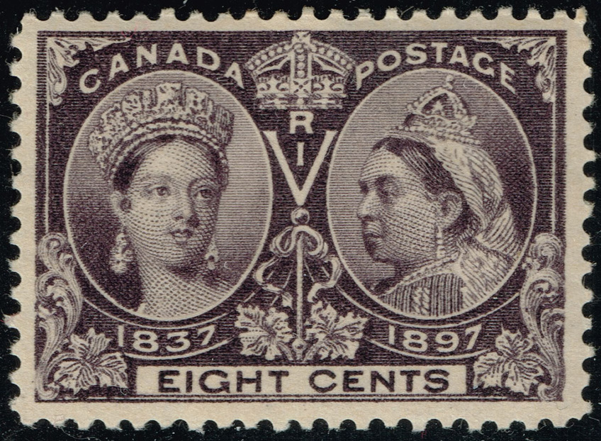 Canada #56 Victoria Jubilee; Unused - Click Image to Close