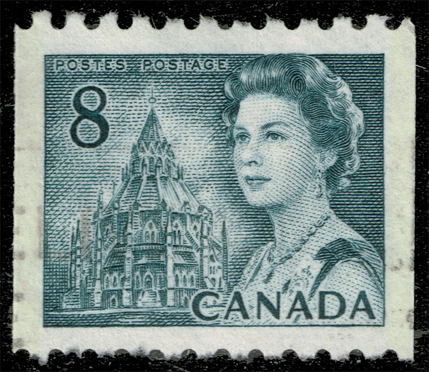 Canada #550p Library of Parliament; Used - Click Image to Close