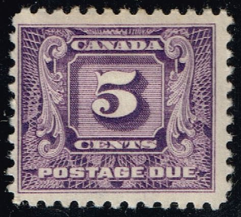 Canada #J9 Postage Due; Unused