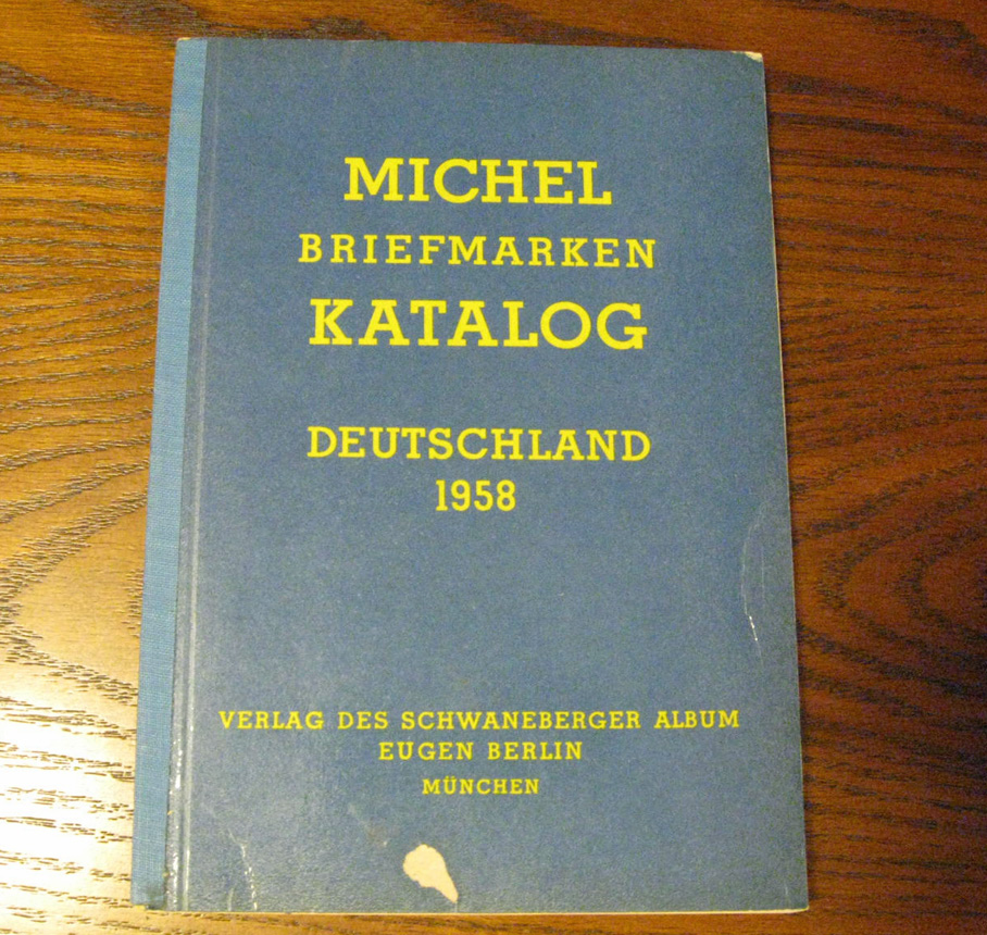 1958 Michel Briefmarken Katalog - Deutschland - Click Image to Close