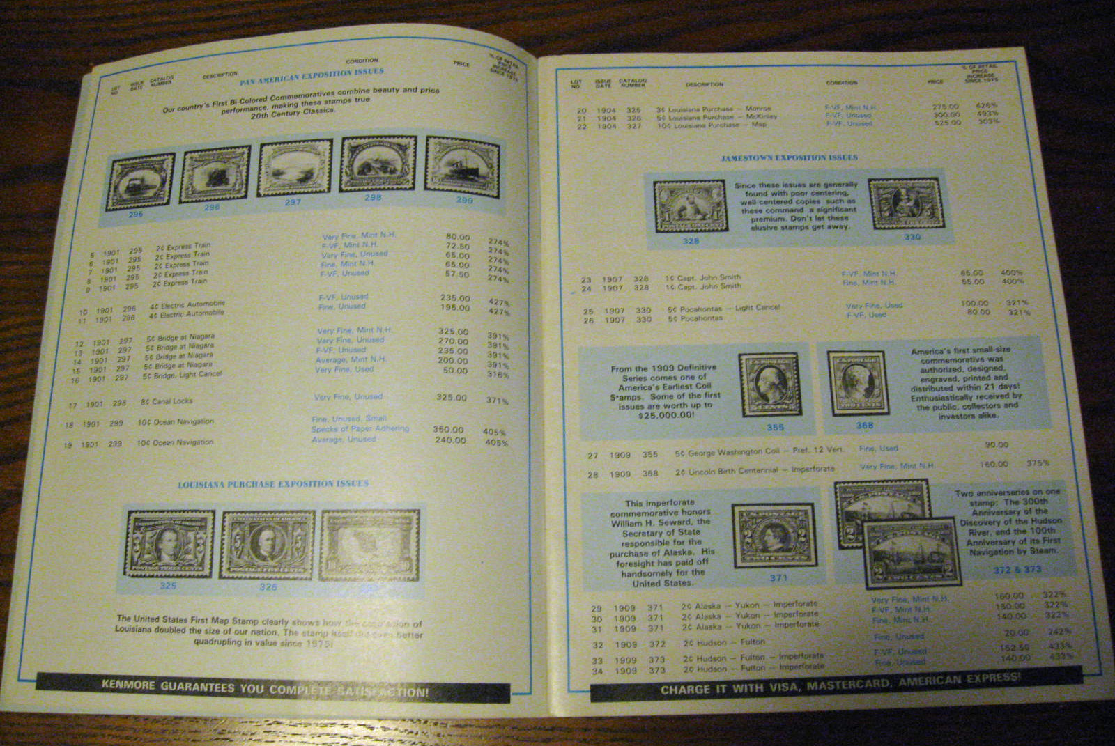 Kenmore US Postage Stamp Collector Classics Catalog - Click Image to Close
