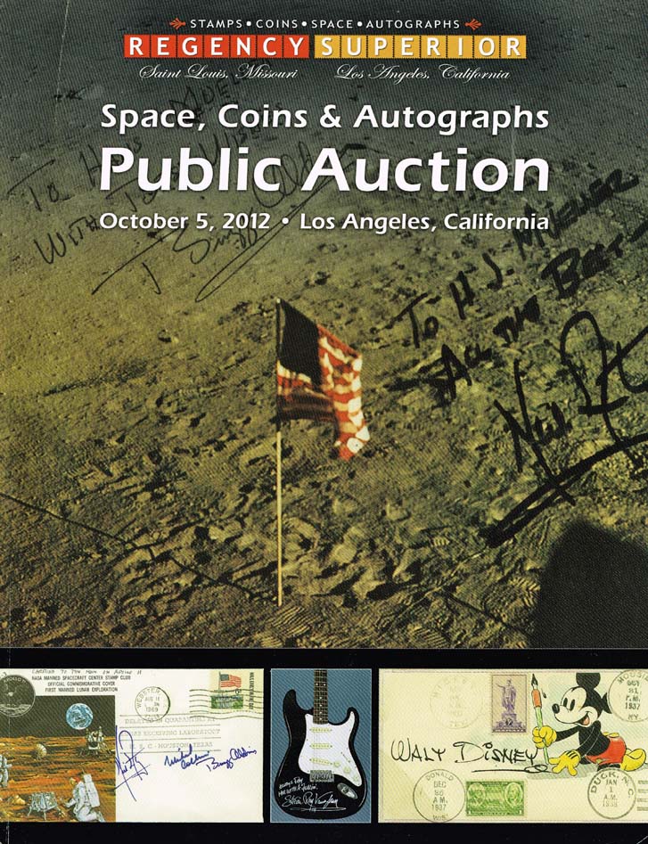 2012 Regency Superior SESCAL StampShow Auction #95 Catalog - Click Image to Close