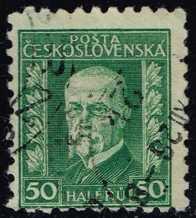 Czechoslovakia #116 Pres. Masaryk; Used