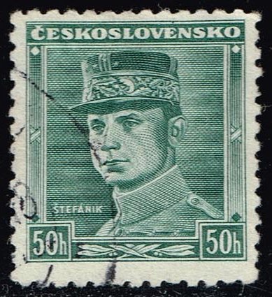 Czechoslovakia #208 Gen. Milan - Click Image to Close