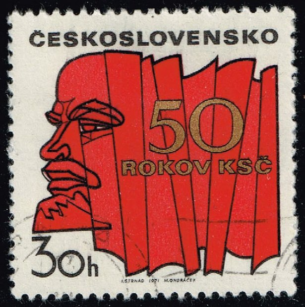 Czechoslovakia #1754 Lenin; CTO - Click Image to Close