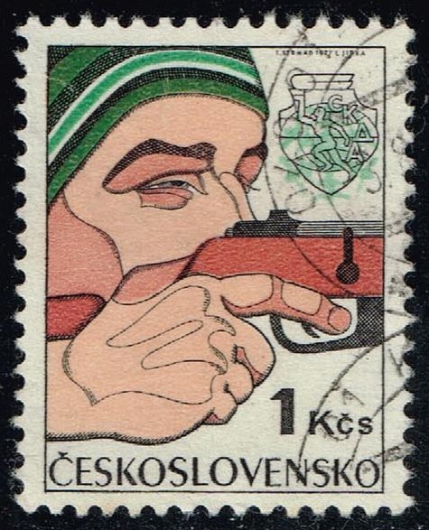 Czechoslovakia #2096 Biathlon; CTO - Click Image to Close