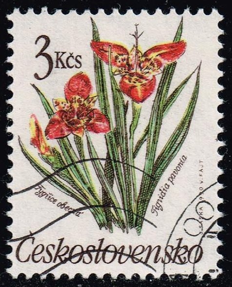 Czechoslovakia #2781 Flowers; CTO - Click Image to Close