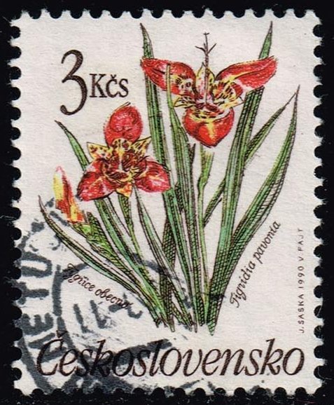Czechoslovakia #2781 Flowers; CTO