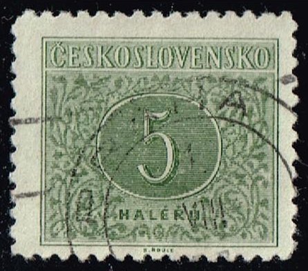 Czechoslovakia #J82 Postage Due; CTO - Click Image to Close