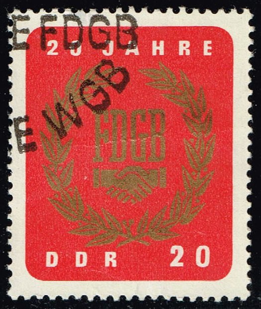 Germany DDR #773 Free German Trade Union; CTO - Click Image to Close