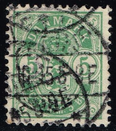 Denmark #43 Numeral; Used