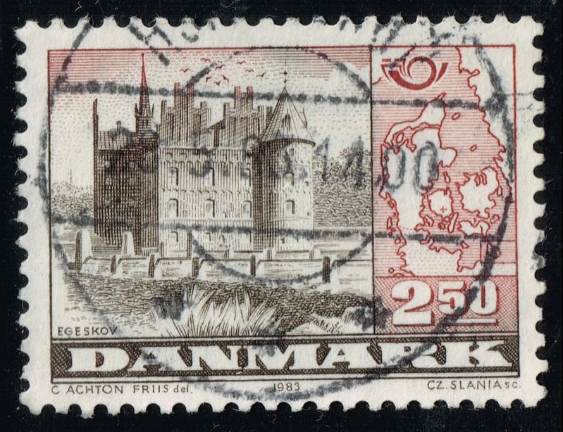 Denmark #735 Egeskov Castle; Used - Click Image to Close