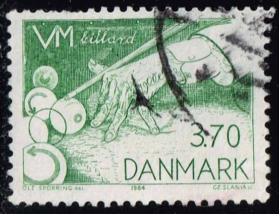 Denmark #750 Billiards; Used - Click Image to Close