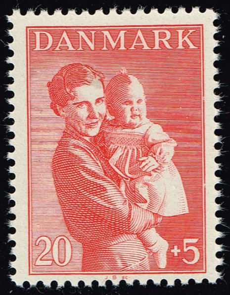 Denmark #B13 Princesses Ingrid and Margrethe; MNH - Click Image to Close
