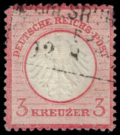 Germany #9 Imperial Eagle; Used - Click Image to Close