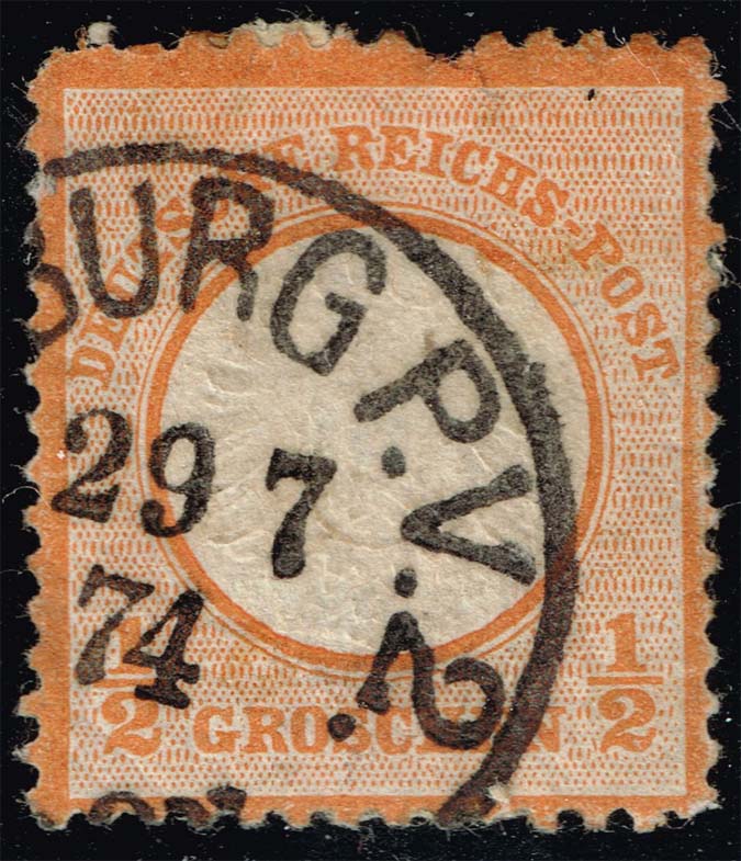 Germany #16 Imperial Eagle; Used - Click Image to Close