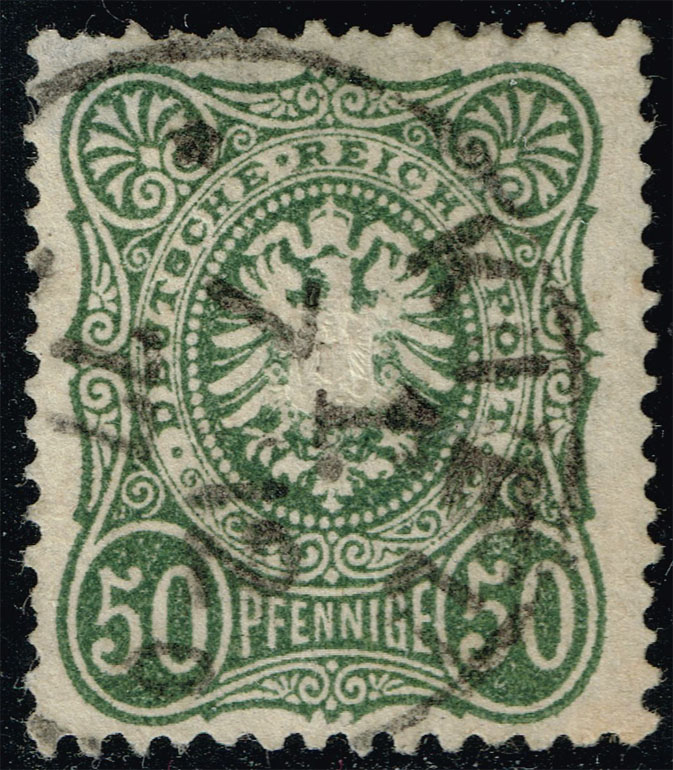 Germany #35 Imperial Eagle; Used - Click Image to Close