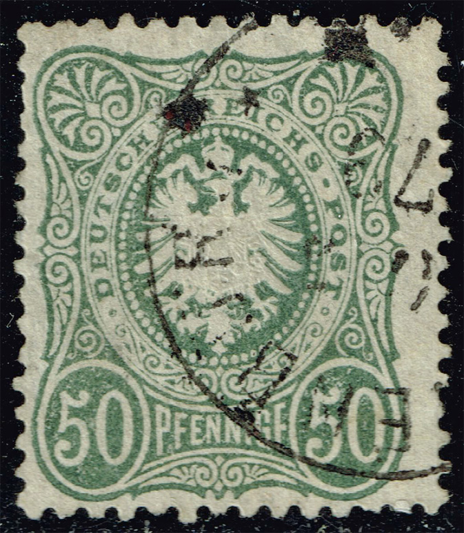 Germany #35 Imperial Eagle; Used - Click Image to Close