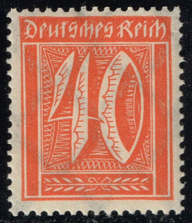 Germany #166 Numeral; MNH - Click Image to Close