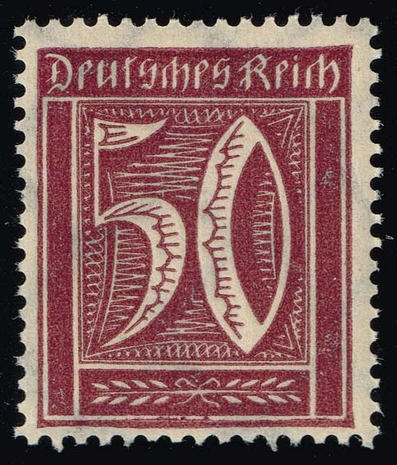 Germany #167 Numeral; MNH - Click Image to Close