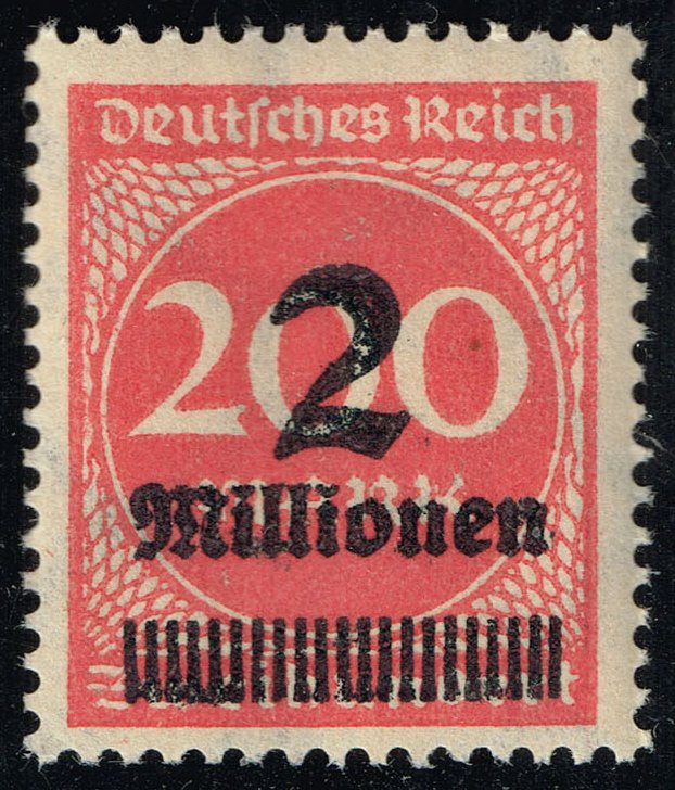 Germany #269 Numeral - Surcharged; MNH - Click Image to Close