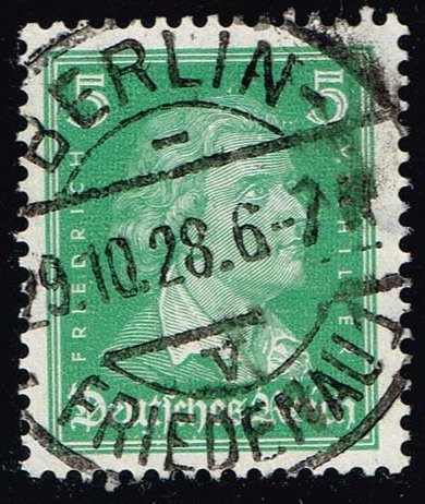 Germany #353 Friedrich von Schiller; Used - Click Image to Close