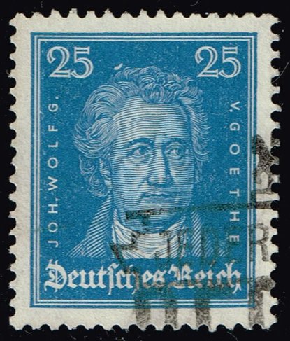 Germany #358 Johann Wolfgang von Goethe; Used - Click Image to Close